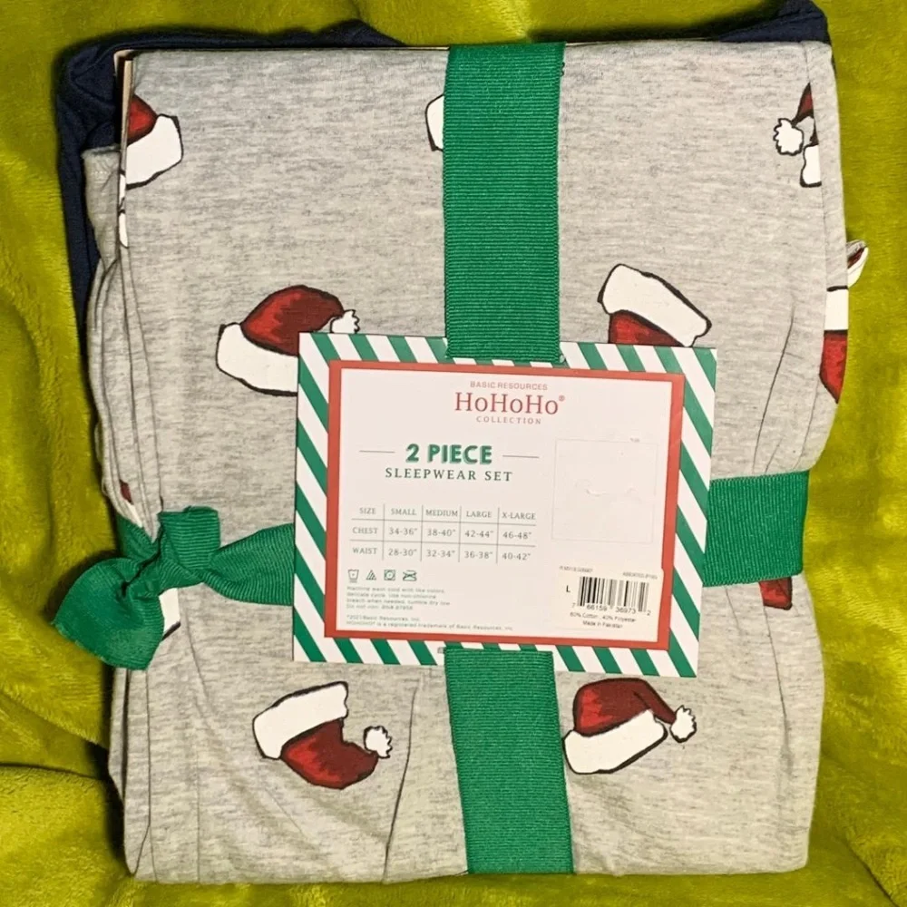 Men 2 piece Christmas pajamas